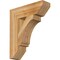 Ekena Millwork Imperial Slat Rough Sawn Bracket, Western Red Cedar, 6"W x 22"D x 26"H BKT06X22X26IMP06RWR - alternate 1
